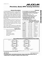 DataSheet MAX362 pdf